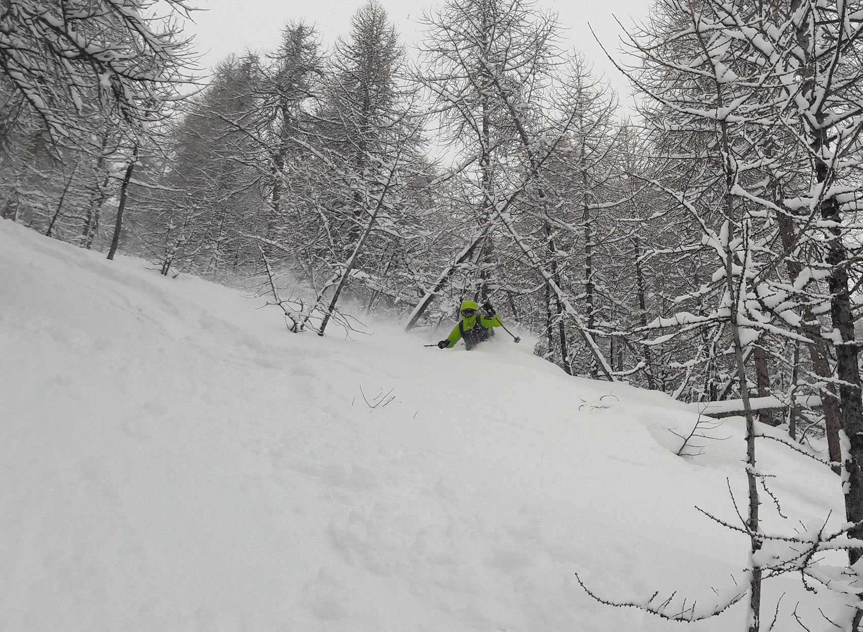 Retour d'est dans le queyras