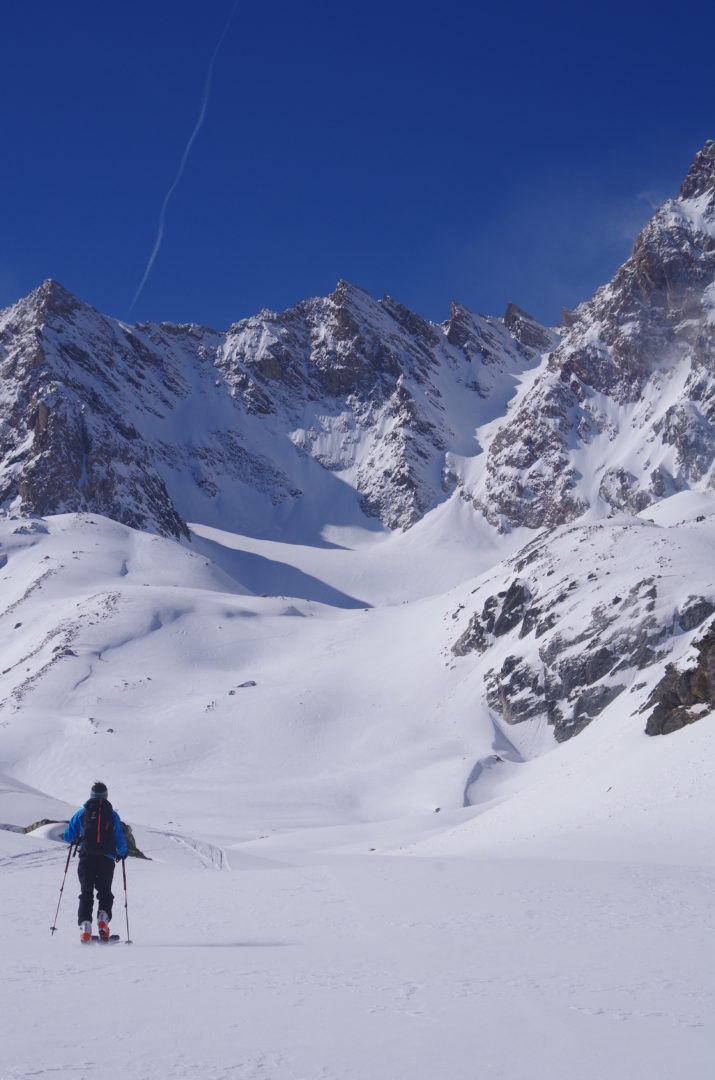 ski touring trip ski touring day