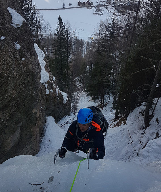 Découvrez la cascade de glace !