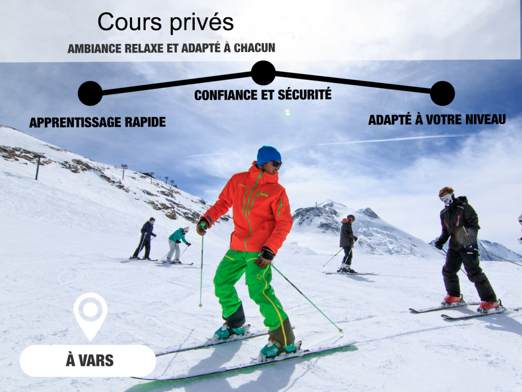 cours de ski prives ecole de ski vars ski adultes et enfants leçons particulières vars risoul