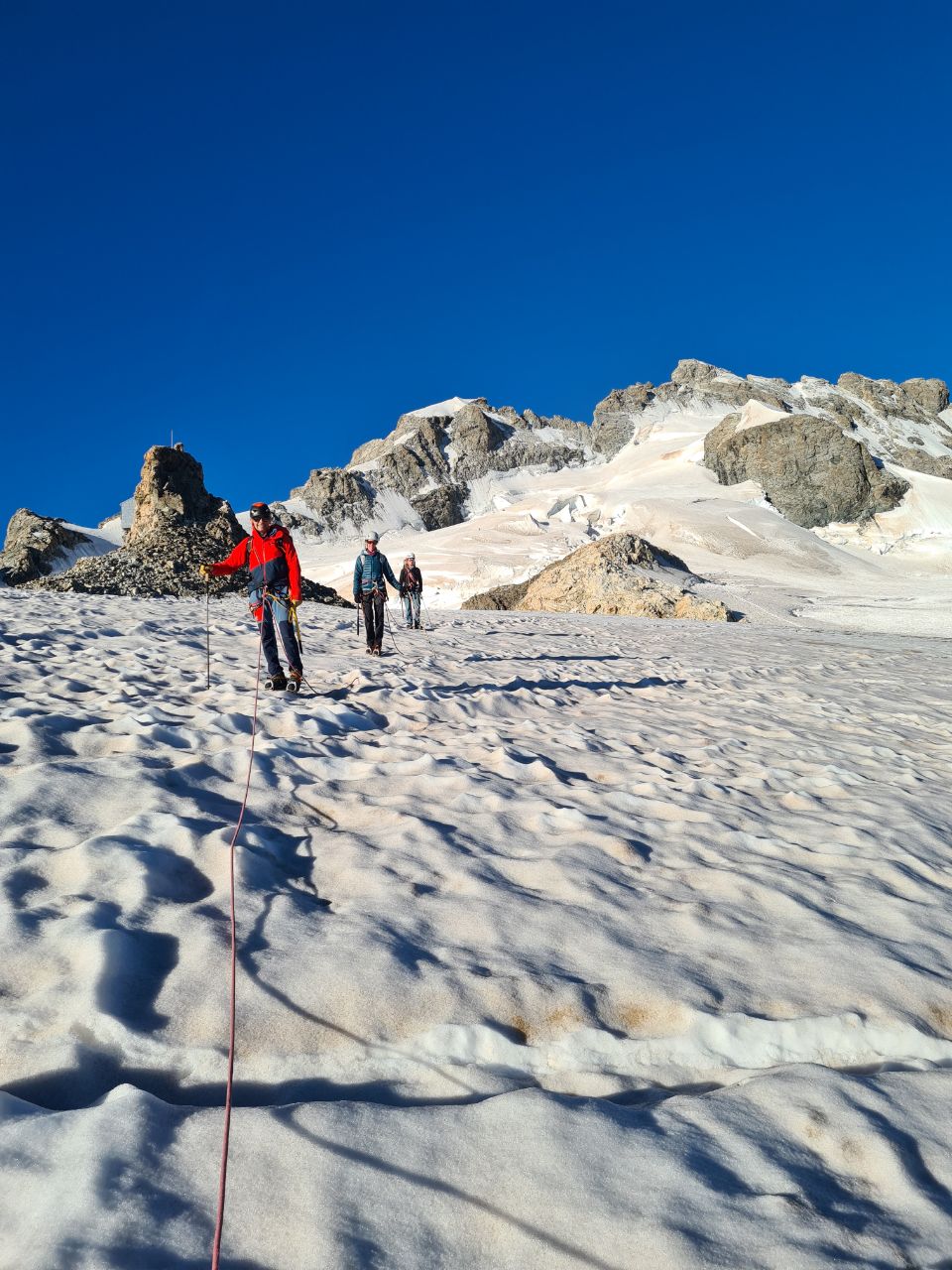 courses sur glacier