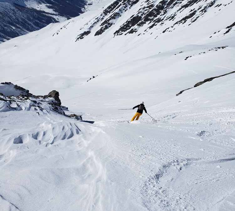 Fin de saison sous la neige